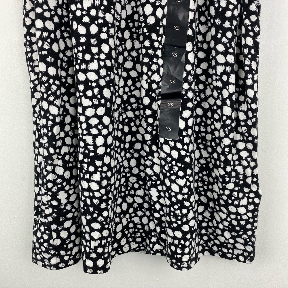Banana Republic size XS Women’s Black White Halter Top - Picture 3 of 7